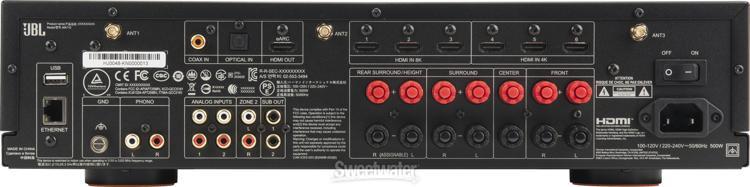 72-канальный аудиовизуальный ресивер 8K JBL MA710 - Белый