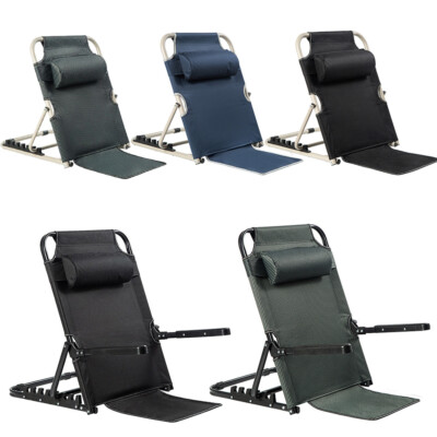 Adjustable Lifting Bed Backrest with Armrest Sit up Back Rest Chair for Bed