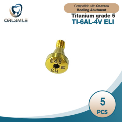 5pcs Dental Healing abutment Mini and Regular comaptible with Hiossen Osstem TS