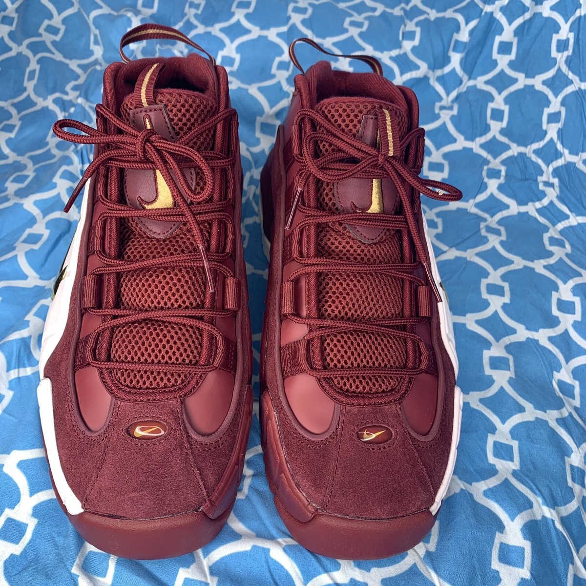 nike air max penny burgundy