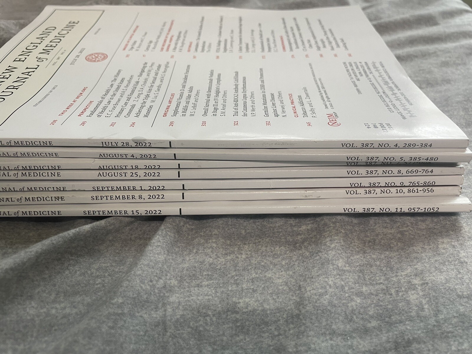 The new england journal of medicine 2022 2023 ebay