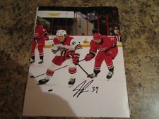JAMIESON REES SIGNED 8X10 MATTE PHOTO CAROLINA HURRICANES (A)