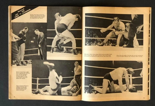 1963年 ボクシング イラスト マガジン エディ マチェン カーニバル オブ チャンピオンズ ヴィンテージ - 画像7/9