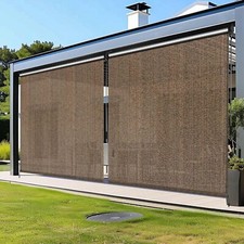 Außenrollo Senkrechtmarkise Balkonrollo Sichtschutz Beschattung Sonnenschutz XXL