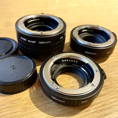 [NEAR MINT+] Kenko Extension Tube DG Ring, 12mm 20mm 36mm