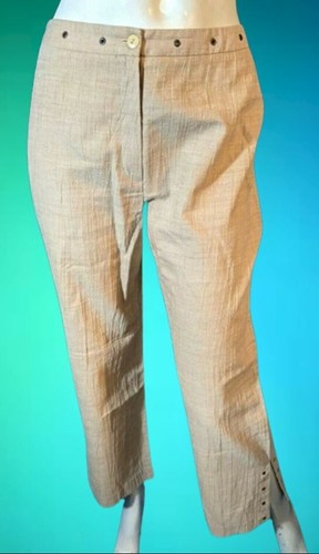 Jeans Bootcut Beige 123 – Taille 36, Coupe Slim, Délavé Brut, Neuf Avec étiquettes (femme)