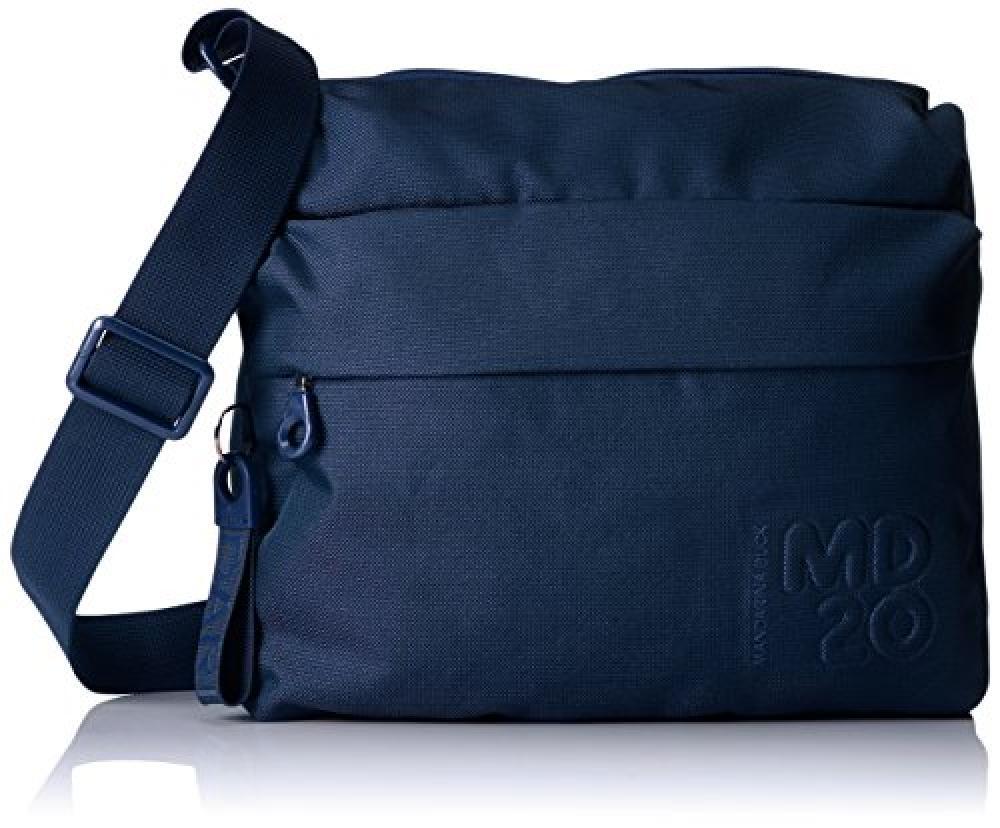 (TG. Taglia unica) Mandarina Duck Md20, Borsa a Tracolla Donna, Blu (Dress Blue)
