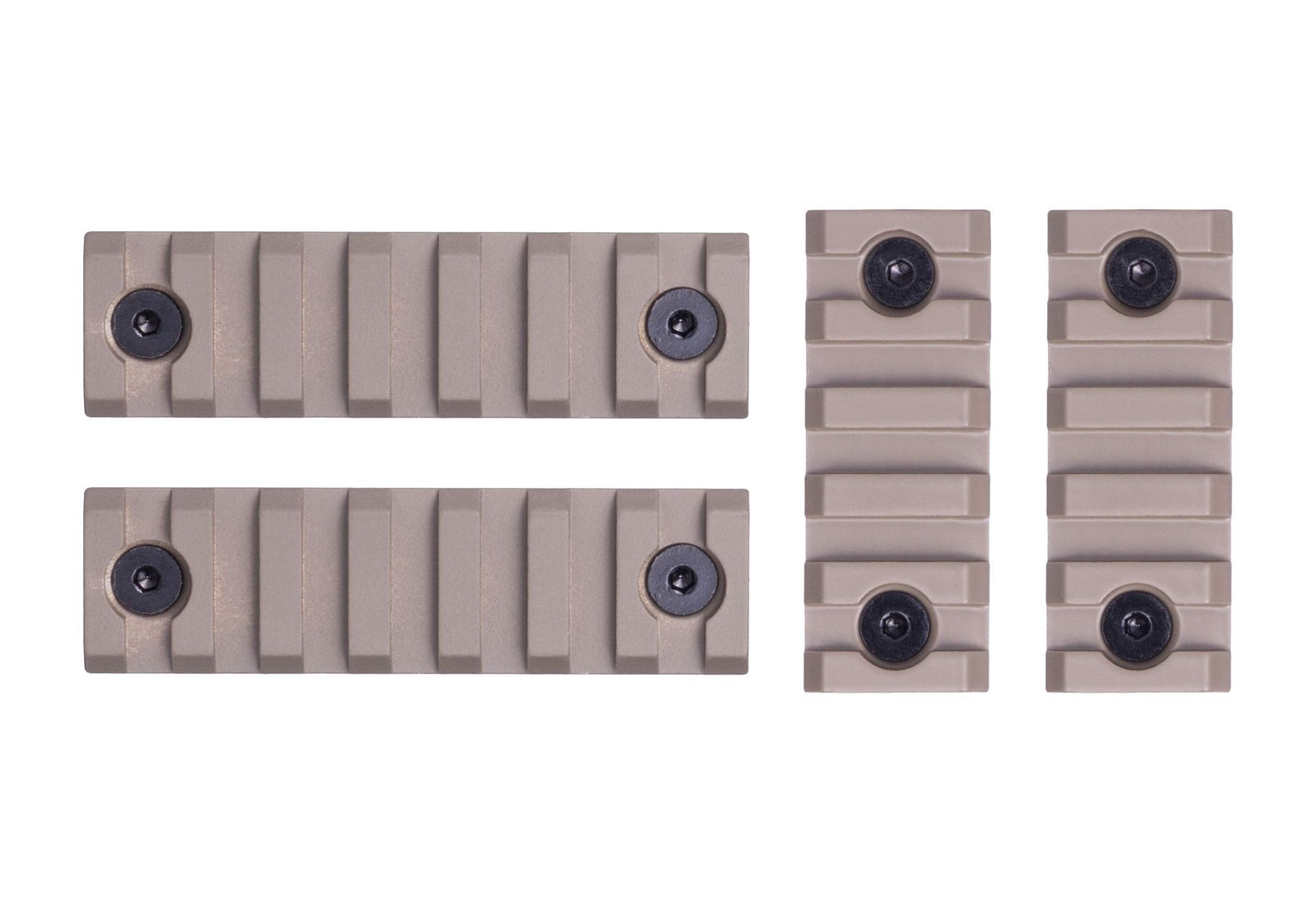 Aluminum Picatinny Rail | Compatible with M-LOK | Includes Two 2-inch and Two...