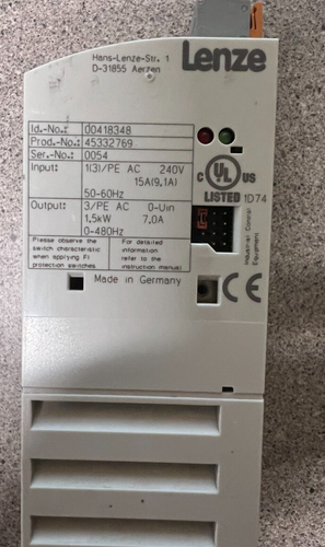 LENZE E82EV152_2B / PREOWNED - Picture 2 of 3
