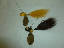  2 Vintage Unbranded Metal Fishing Jigs  Lot F-783