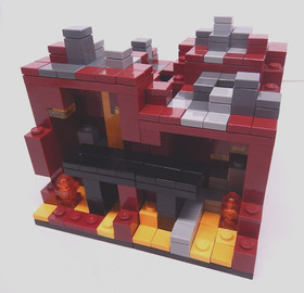 Lego 21106 Minecraft Micro World - The Nether 100% Complete