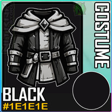World Zero Wz - Cosmetics - 1e1e1e Black - Costume