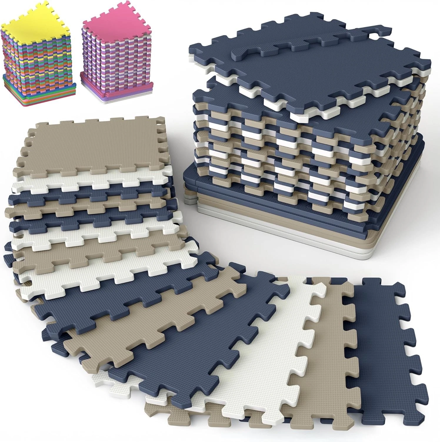 12x12 EVA Foam Baby Kids Play Mat Non Toxic Interlocking Floor Tiles
Opens in a new window or tab