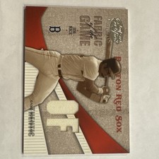 2004 Leaf Certified Materials Fabric Of The Game Jim Rice Red Sox Jersey  #/100