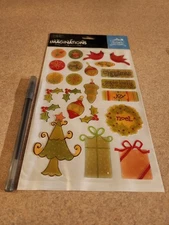 Creative Imaginations/Renae's House~Christmas~Epoxy Stickers for scrapbooking