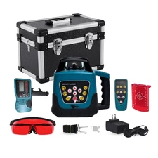 Laser Level 360° Rotary Self-Leveling Horizontal & Vertical 500M Red Beam