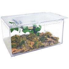 Apatal Reptile Terrarium Enclosure 12X 8X 6 Acrylic Tarantula Breeding Box Ma...