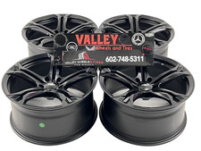 20 Chevy Camaro Ss Oem Staggered Wheels Rims Black Package Staggered 120 X10x11