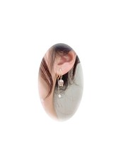 2 Pairs Tulip Earrings for Women Pearl Flower Stud Cuff Earrings For Tulip Pearl