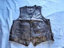 WILSONS WOMEN'S LEATHER VEST BLACK SIZE XLARGE IS USED