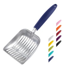 Cat Litter Scoop, Aluminum Alloy Sifter, Kitty Metal Scooper, Deep Shovel, Lo...