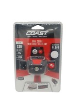 Coast Headlamp 330 Lumens Dual Color LED Head Light FL19 Camping Hiking Light