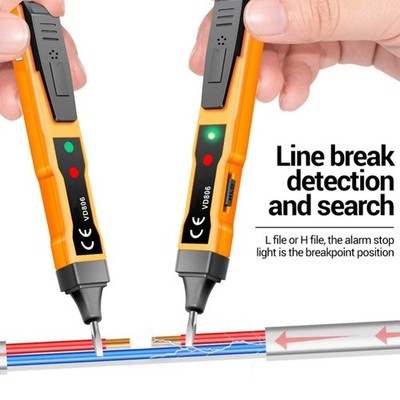 Electric Voltage Tester Detector, AC/DC Non-Contact Volt Tester Pen