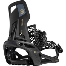 2027 Nidecker OG Supermatic Step-In Snowboard Binding - Black Large 8-10.5