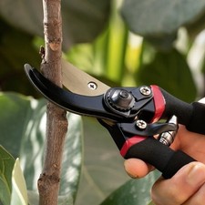 8" Professional Pruning Shears Titanium Blade Garden Scissors Heavy Duty Sharp C