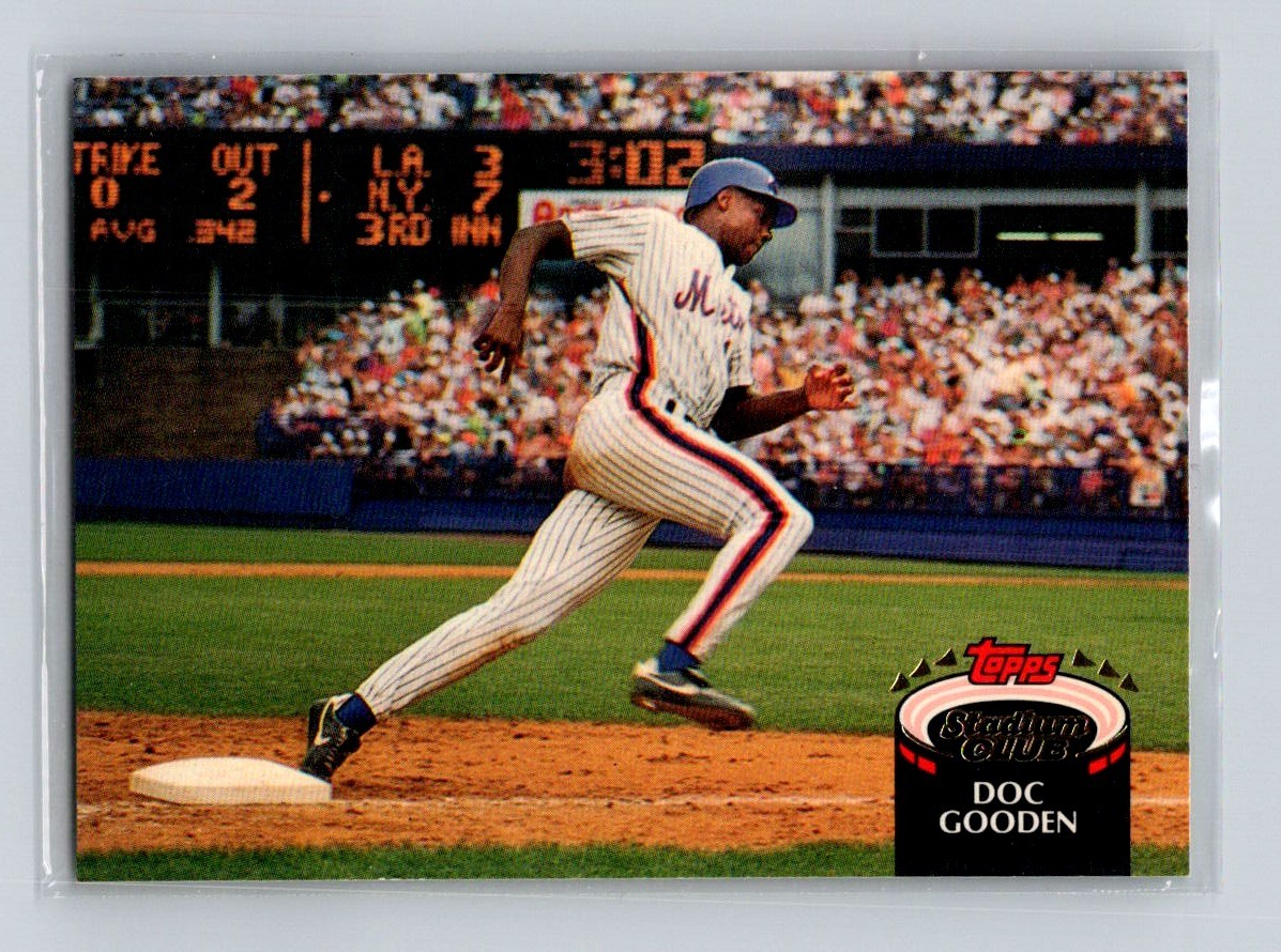 1992 Stadium Club #455 Doc Gooden New York Mets