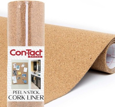 Brand Adhesive Roll, Cork, 18'' x 4'