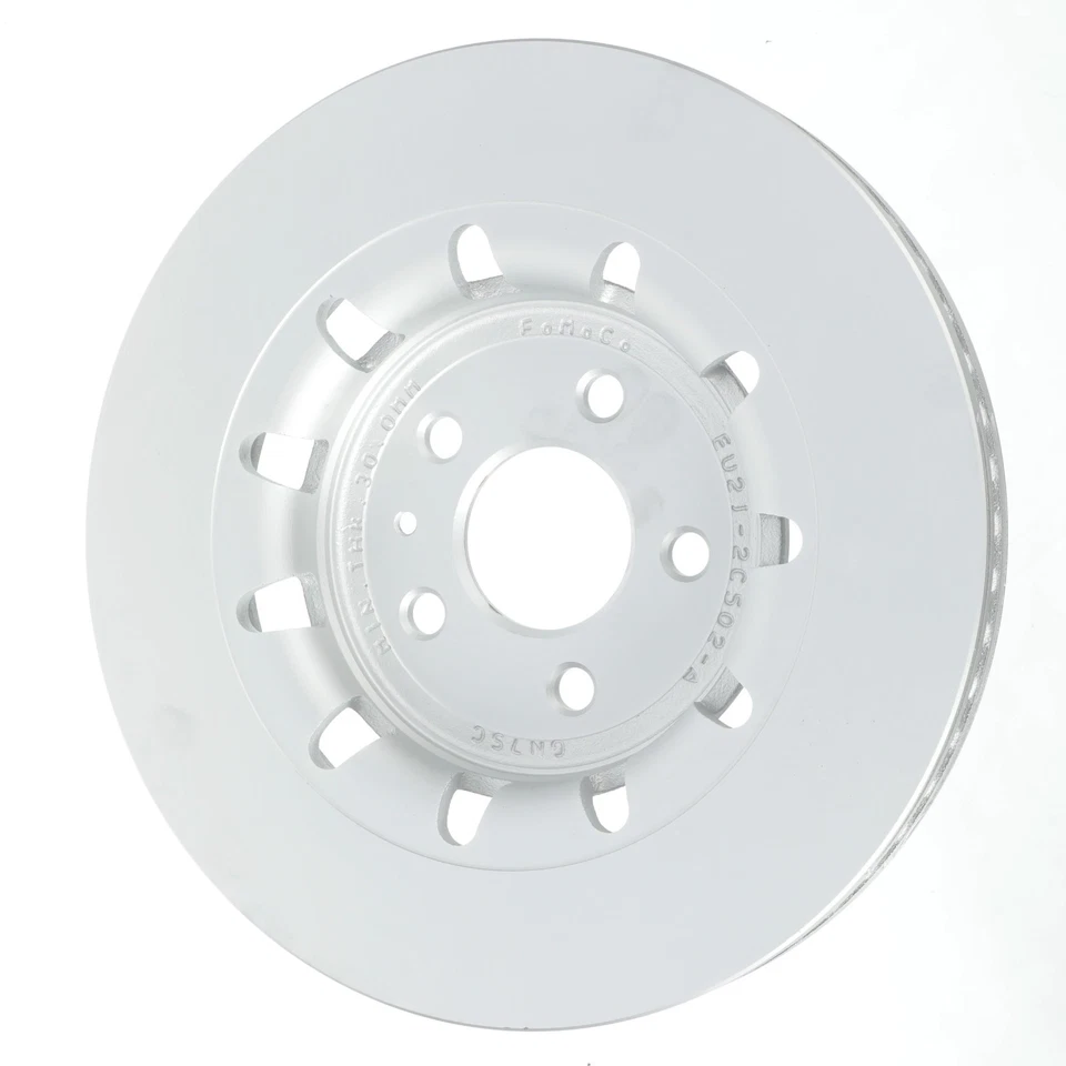 Conjunto de rotor de freno de disco delantero Ford Explorer 2013-2019 OEM NUEVO-EU2Z-1V125-B Foto 3 de 4