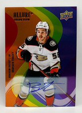 2022-23 Upper Deck Allure BRAYDEN TRACEY Full Rainbow Rookie Auto Anaheim Ducks