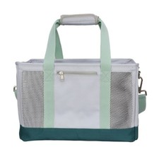 Fashion Duffel Dog and Cat Carrier - S - Boots Barkley: Storage Pockets