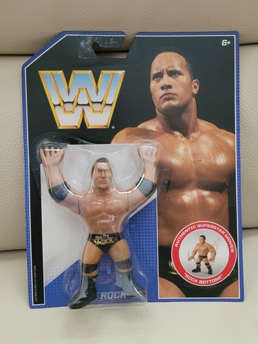 WWE Mattel Retro The Rock Series 2 Hasbro Style...