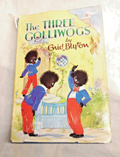 The THREE GOLLIWOGS Hardback Book Dean & Son Ltd 1968 Enid Blyton + dust jacket