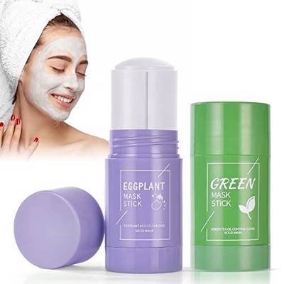 2er Set Green Tea Mask Stick Auberginen Maske - Gesichtsmaske gegen Mitesser
