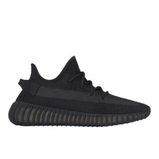 adidas  Yeezy Boost 350 V2 Mens Black Sneaker...