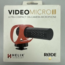 RODE VideoMicro II Ultra-Compact Camera Mounted Shotgun Microphone