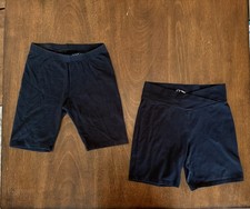 Girls Biker Shorts Bundle Size Large 10/12 Black Cat  Jack Art Class