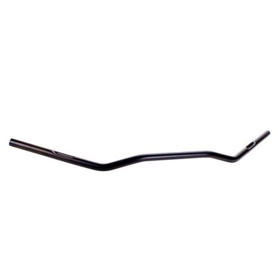 Stahllenker schwarz Flyerbar Kabelkerbe 25,4mm für Victory Hammer, S 1634