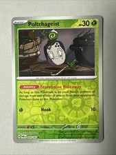 Pokemon TCG * SV Twilight Masquerade * 20/167 Poltchageist REVERSE HOLO Common