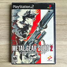 Metal Gear Solid 2 CIB w/ Manual - PS2