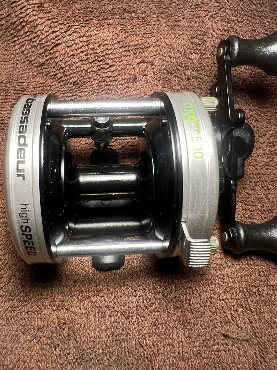 Abu Garcia Ambassadeur 5000C Black Fishing Reel T1958 for sale
