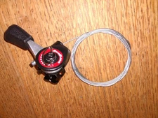 SunRace SLM-10 Right Friction Thumb Bicycle Shifter Handlebar 22.2mm- Adjustable