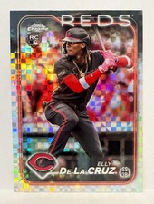 2024 Topps Chrome - Elly De La Cruz #44 X-Fractor (RC)