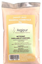 50 g Ghassoul Pulver Tonerde Wascherde Lavaerde Haar Shampoo Gesicht Körper