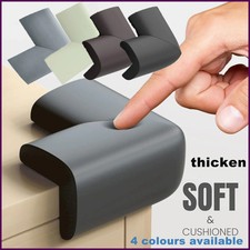 4pcs Soft Baby Proofing Corner Guards - Pre-Taped Table Corner Protector