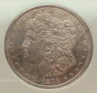 1879-S REV 1878 AU58  Morgan Silver Dollar NGC 90% Silver  SLIDER??