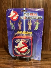 THE REAL GHOSTBUSTERS 1984 1988 AM FM RADIO TOY